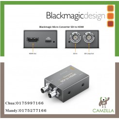 Blackmagic Micro Converted sdi to HDMI 