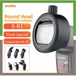 Godox S-R1 Roundhead Adapter for Speedlite