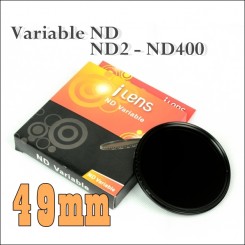 I-Lens 49mm ND2 to ND400 slim fader ND filter adjustable variable neutral density 