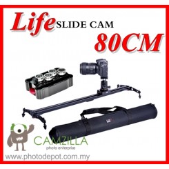 Life Slidecam 80cm Camera Slider - DSLR Camera Track Slider Video Stabilization System