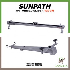 Sunpath 120cm 1.2m Portable professional Electric Control DSLR Camera Slider Motorized Photo Cameras Stabilizer Track dolly rail