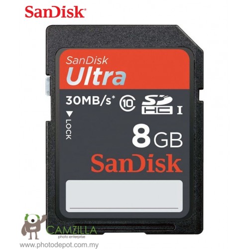 original sandisk sd card sdhc ultra series class 10 8gb memory card original sandisk sd card sdhc ultra series class 10 8gb memory card
