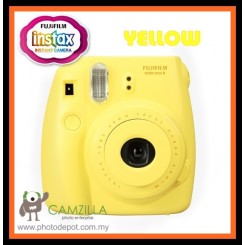 New Fujifilm Instax Mini 8 Yellow - Malaysia Warranty