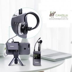 Kicada KW-M01 UHF Wireless Microphone For Phone /Camera
