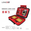  Lens Go KH8S Memory Card Case Shatterproof Waterproof 26 card slot for 8TF/8SD/3CF/1QXD/2SIMCard /2MICRO SIM/2NANO SIM Organizer box