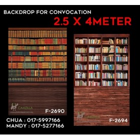 Convo backdrop 2.5*4 meters 