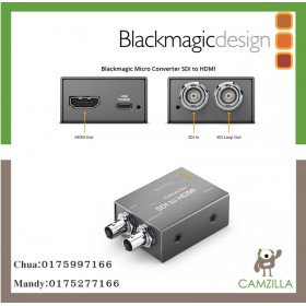 Blackmagic Micro Converted sdi to HDMI 