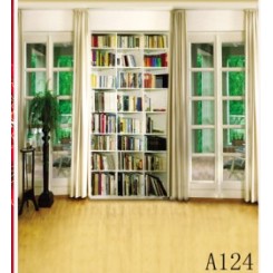 Essential Studio Equipment : Mirage Bookshelf library Backdrops ( Paper ) - A124