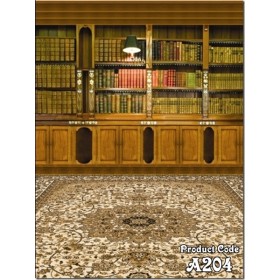 Essential Studio Equipment : Mirage Bookshelf library Backdrops ( Paper ) - A204