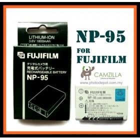 NP-95 1800mAh Li-Ion Battery for Fujifilm F30 F31 X100 3D W1 NP95