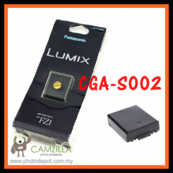 CGR-S002E CGA-S002E S002 S002E Battery For Panasonic DMW-BM7 FZ1 FZ3
