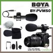 BOYA BY-PVM50 Stereo Condenser Microphone For Canon Nikon Pentax Camera Camcorder