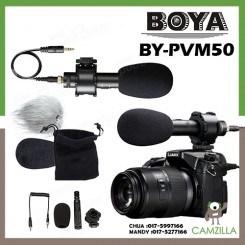 BOYA BY-PVM50 Stereo Condenser Microphone For Canon Nikon Pentax Camera Camcorder