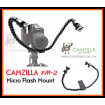 Camzilla FM-2 Flexible Dual-arm Dual-shoe Flash Bracket for MACRO 