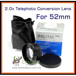 Camzilla 2.0x Telephoto Conversion Lens - 52mm