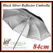 Camzilla 84cm Black / Silver Reflector / Translucent Studio Umbrella