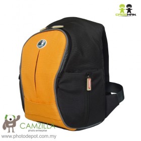 Caseman Foto Min Trekka Camera Touch Pad Back Pack Camera Bag - (CP04-Orange)