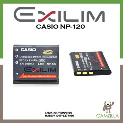Casio NP-120 Rechargeable Lithium-Ion Battery (600mAh)