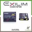 Casio NP-80 Lithium Ion Rechargeable Battery for the Casio Digital Camera