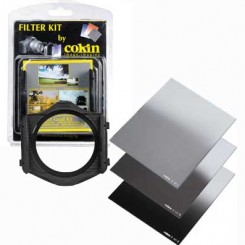 Cokin H250A ND Graduated Filter Kit P Series, with Filter Holder & Graduated ND Filters #121L, 121M, 121S 