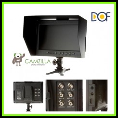 F&V DOF F1 7" HDMI LCD On Camera Monitor with Sun Shade for Canon Nikon Sony Panasonic BMCC BMPCC DSLR Cameras