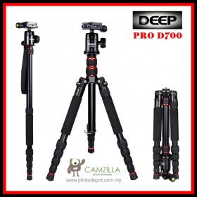 Deep Pro D-700 Dslr Camera Portable Tripod ( Can Be Monopod)