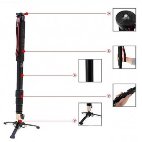 Diat Madv 360 + KS5P Video Monopod(Black)