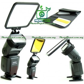 Universal 360° Flash Reflector & Diffuser kit