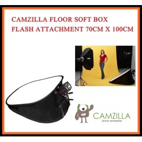 CAMZILLA FLOOR SOFT BOX FLASH ATTACHMENT 70CM X 100CM