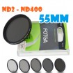 Fotga 55mm ND2 to ND400 slim fader ND filter adjustable variable neutral density