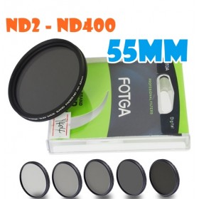 Fotga 55mm ND2 to ND400 slim fader ND filter adjustable variable neutral density