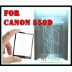 FOTGA Clear Optical Glass Mirror LCD Screen Protector for Canon 550D