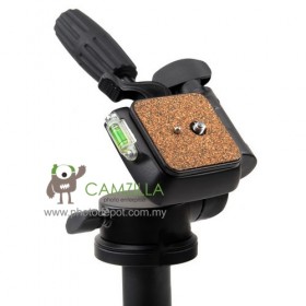 WEIFENG WF-6663A Camera Tripod 4-Sections Leg with 3-Way Head 