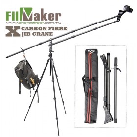 FilmMaker Carbon Fibre X JIB CRANE Portable Mini Carbon Camera Crane Jibs Jib Arm Carbon Fibre 2m extention