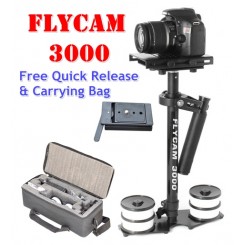 Flycam 3000 Stabilizer With Free Quick Release & Carrying Bag