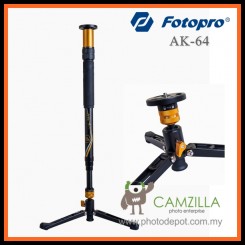 Fotopro AK-64 Quick Extend Video Photo Camera DSLR Camcorder Monopod