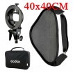 Godox SOFTBOX Soft box 40X40CM S-TYPE BRACKET - For Speedlite