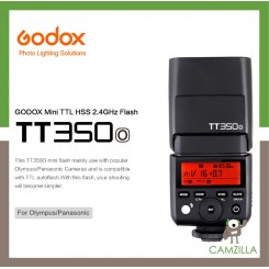 Godox Mini Thinklite TTL TT350O Camera Flash High Speed 1-8000s GN36 For Olympus & Panasonic