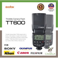 GODOX TT600 HSS Wireless Speedlite for Canon/ Nikon/ Fujifilm/ Sony/ Olympus