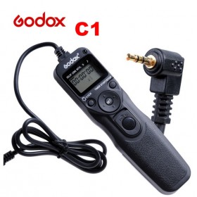 Godox EZA-C1 LED Panel Digital Timer Remote Compatible with Canon EOS 700D/750D/70D/60D/760D