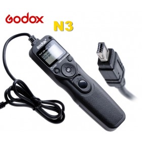 Godox EZA-N3 Timer Remote Control for Nikon D90 D5000 D5100 D5200 D5300 D7000 D7100 D7200