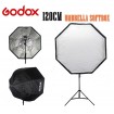Godox Photo 120cm Octagon Umbrella Softbox Brolly Reflector for Photography Studio Flash Speedlite