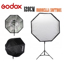 Godox Photo 120cm Octagon Umbrella Softbox Brolly Reflector for Photography Studio Flash Speedlite