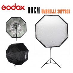 Godox Photo 80cm Octagon Umbrella Softbox Brolly Reflector for Photography Studio Flash Speedlite
