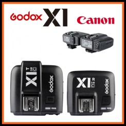 GODOX X1C TTL 1/8000s HSS 32 Channels 2.4G Wireless LCD Flash Strobe Trigger Transmitter Receiver Camera Shutter Release for Canon EOS Cameras Godox TT685C Speedlite