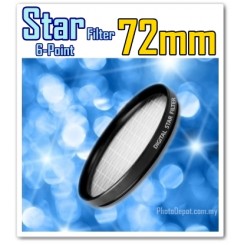 72MM ORIGINAL GREEN.L STAR 6 LENS FILTER