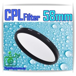 58MM ORIGINAL GREEN.L CPL LENS FILTER