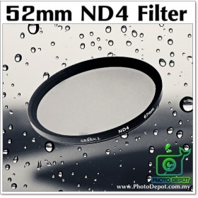 52mm Original Green.L ND4 Lens Filter 