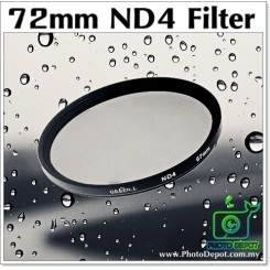 72mm Original Green.L ND4 Lens Filter 