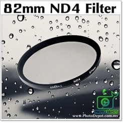 82mm Original Green.L ND4 Lens Filter 